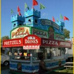 Pretzels Cold Drinks Pizza