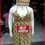Plus size mannekin