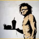 Banksy's Caveman