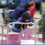 Kids playing at Edwin Pratt Park, 2002