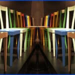 Coloured Chairs Coloured Chairs