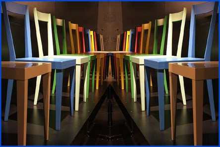 Coloured Chairs