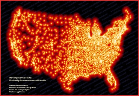 McDistance From a McDonalds