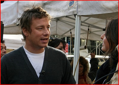 Jamie Oliver in Union Square