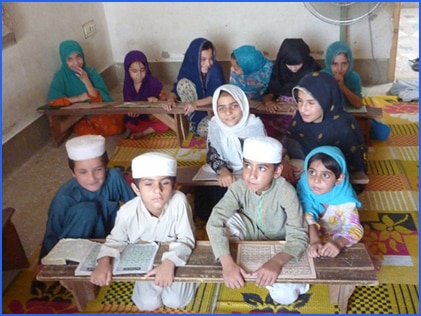 School Children in Peshawar