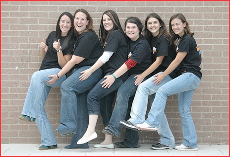 Our chorus line shot