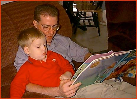 Reading to Zachary