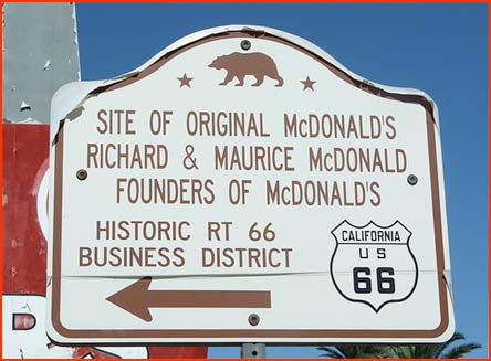Site of the first McDonald's