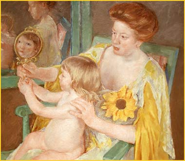 Mother and Child by Mary Cassatt