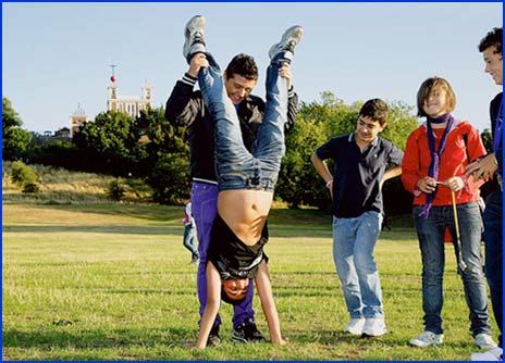 Children playing at Greenwich Park