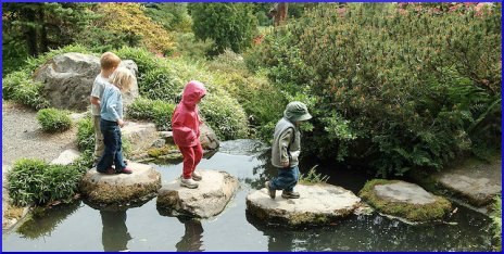 Kids at Kubota Garden, 2003