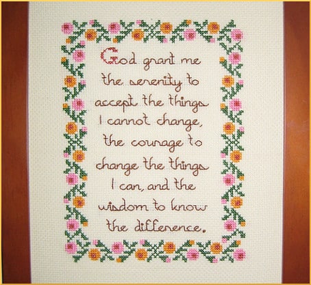 Serenity Prayer