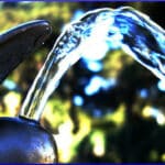 drinking water