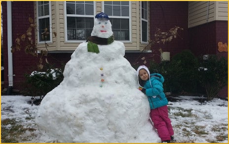 Obese snowman, Vera