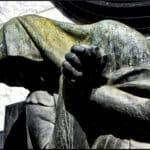 Anguish sculpture