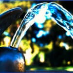 drinking water