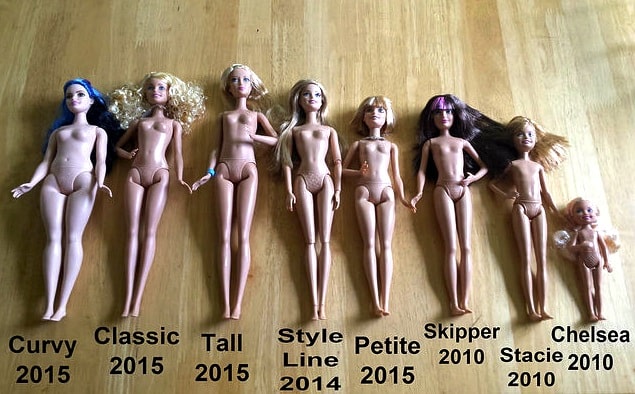 barbie-body-types