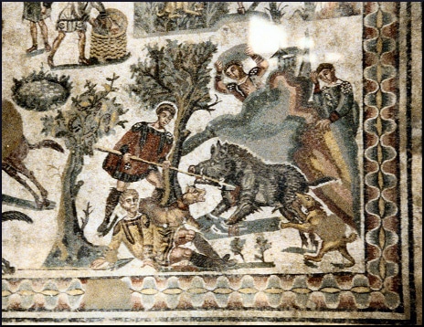 sicily-mosaics-hunting-scene