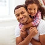 active-father-daughter