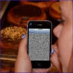 white-noise-image-on-iphone