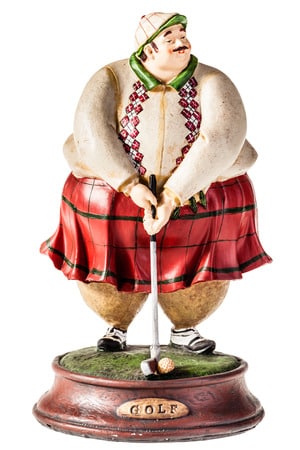 scotsman-playing-golf-statuette