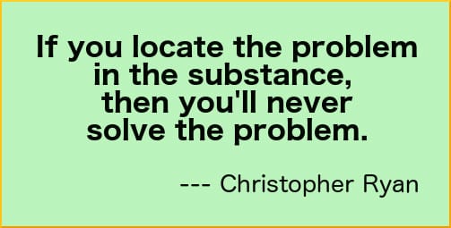 problem-in-substance-quote
