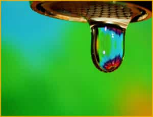 Free Happy Rainbow Water Droplet