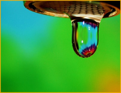 Free Happy Rainbow Water Droplet