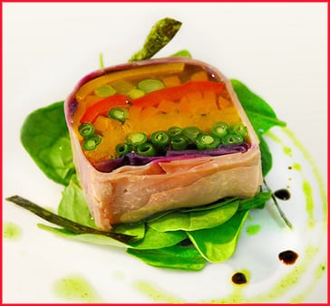 Seasonal Vegetables Terrine