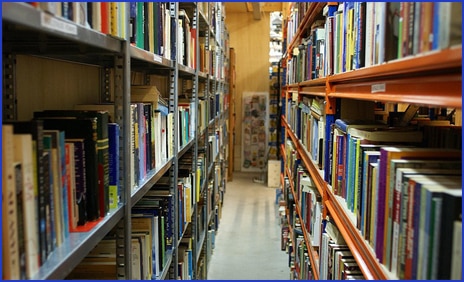 Book shelves