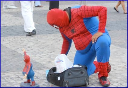 Overweight Spiderman