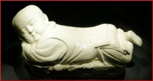 china ceramics - baby pillow